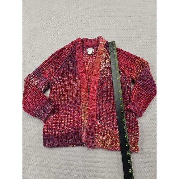 Gymboree Sweater Babygirls 2T Chunky Knit Open Front Cardigan - Picture 2 of 7